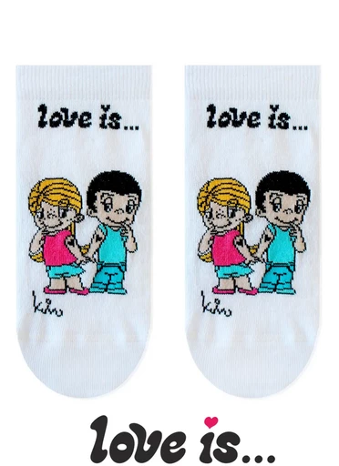 БРЕСТСКИЕ НОСКИ ЖЕНСКИЕ 1163 LOVE IS (укороченные)38-39 (25)