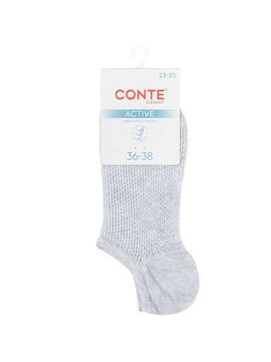 CONTE Носки женские хлопковые ACTIVE (ультракороткие)39-41