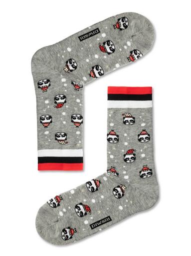 DIWARI Новогодние носки «Xmas panda»