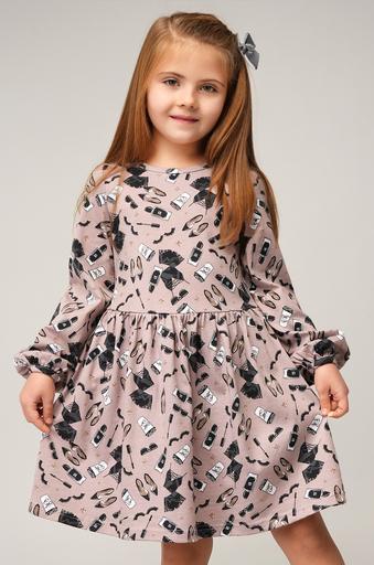Хлопковое платье для девочки Happyfox
