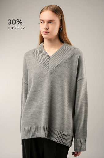 Женский свитер оверсайз Happyfox