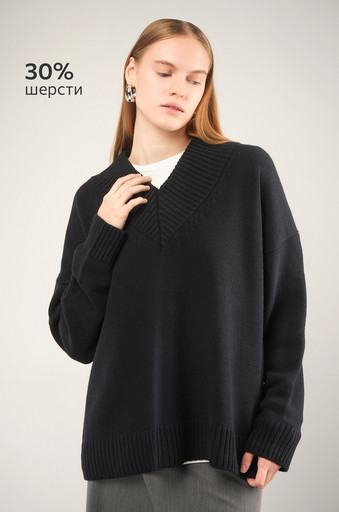 Женский свитер оверсайз Happyfox