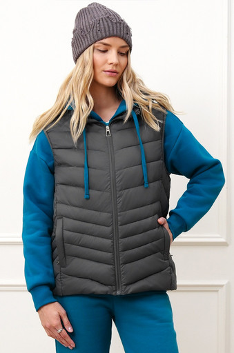 Женский утепленный жилет Happyfox