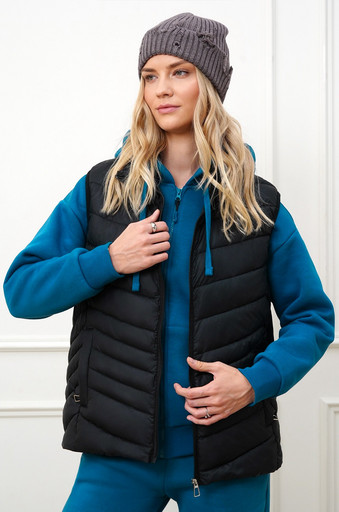 Женский утепленный жилет Happyfox