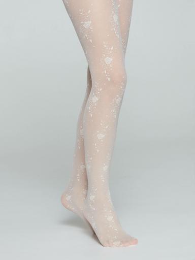 CONTE SOFIA Тонкие эластичные колготки с цветочным рисунком104-110