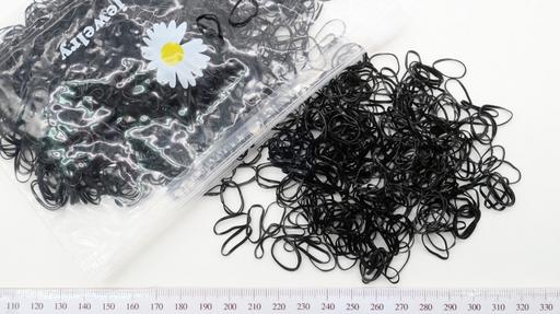 Резинки силиконовые чёрные 1,5 см GB-1000