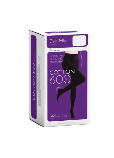 Dea Mia Колготки женские COTTON 600 (махровые)