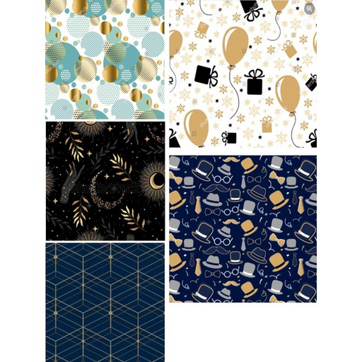 Бумага упаковочная Современная коллекция, 70*100 см, 1л.