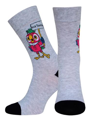 Брестские Носки мужские 2155 СМФ "Попугай Кеша" (средней длины)25