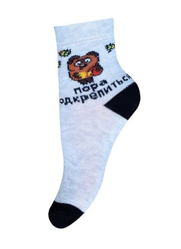 БРЕСТСКИЕ НОСКИ ДЕТСКИЕ 3053 СМФ "Винни Пух" (средней длины)13-14