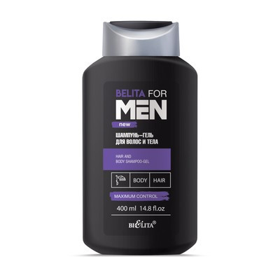 For Men Шампунь-гель для волос и тела 400мл