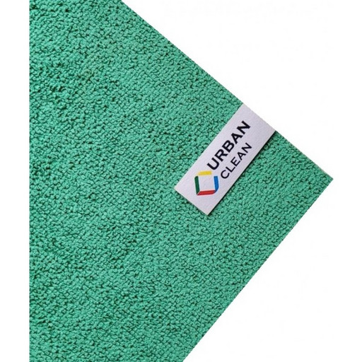 Салфетка прорезиненная 30*30 см, ПОЛИУРЕТАН PVA, 310 г/м², цв.: зеленый, Urban clean (б/уп)