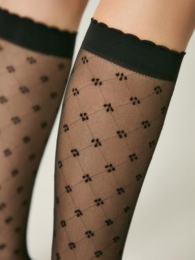 CONTE Гольфы с геометрическим рисунком VIOLA20