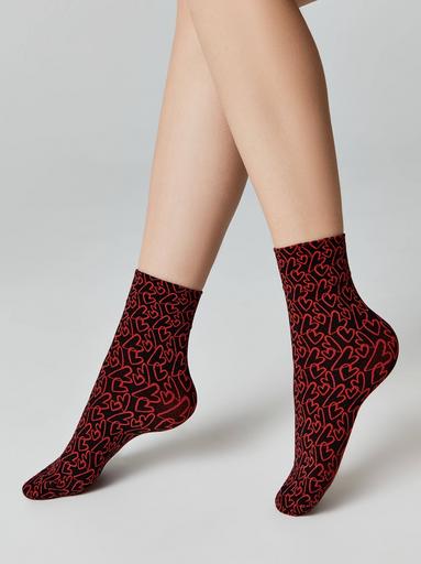 CONTE FANTASY Плотные носки с рисунками«Love»