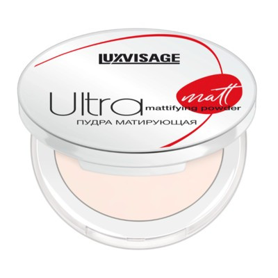 Пудра матирующая LUXVISAGE Ultra matt тон 102