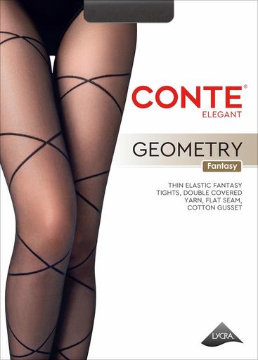 CONTE GEOMETRY Колготки женские2