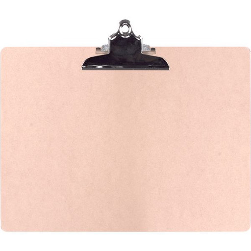 Планшет с зажимом "бабочка" А3, МДФ, 100 л., бежевый, deVENTE Nature (горизонтальный)
