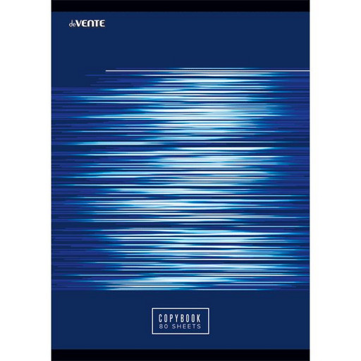 Тетрадь А4, на спирали, 80 л., клетка, 60 г/м², целлюлоз. картон, вд-лак, deVENTE White Lines