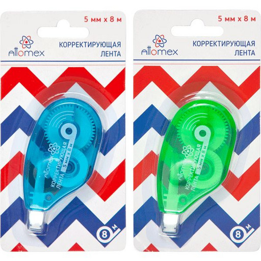Лента корректирующая 5 мм* 8 м, боковой аппликатор, п/п корпус, deVENTE_2 дизайна
