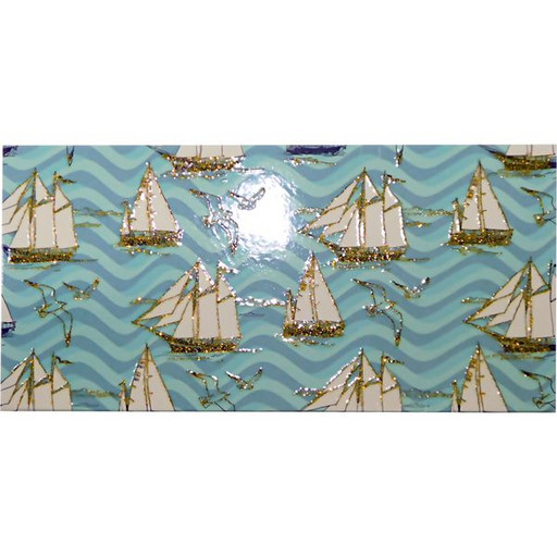 Конверт для денег универсальный (без темы) Кораблики