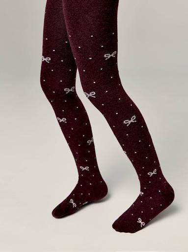 Conte-kids TIP-TOP Хлопковые колготки с люрексом116-122 Conte-kids TIP-TOP Хлопковые колготки с люрексом116-122