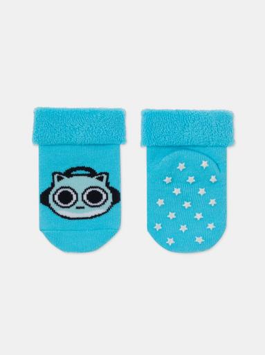 CONTE-KIDS SOF-TIKI Махровые носки с отворотом и антискользящей стопой