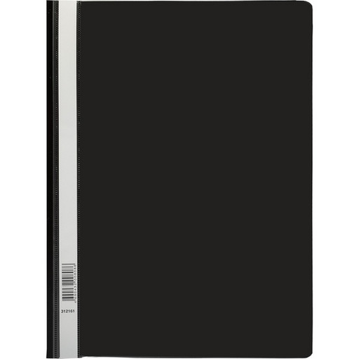 Папка-скоросшиватель А4, PP 120/160 мкм, "песок", цв.: черный, Expert Complete Classic