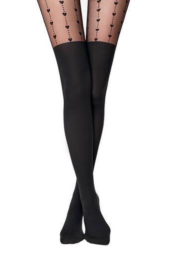 CONTE HEARTS Колготки женские с имитацией гольфинов2