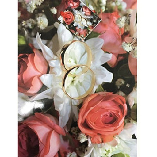 Пакет подарочный, 18*23*10 см, мел. бумага 157 г/м², глянц. ламинация, Счастливая свадьба Акция!