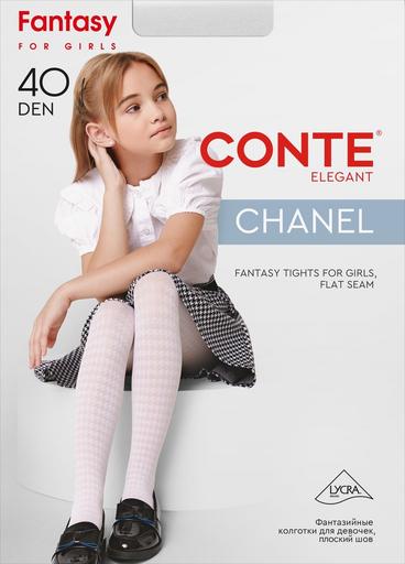 CONTE CHANEL Колготки с рисунком «гусиная лапка»146-152