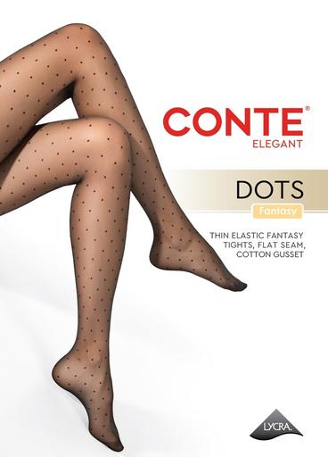 CONTE DOTS Колготки женские в горошек4