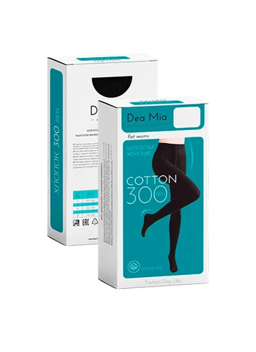 Dea Mia Колготки женские COTTON 300 (хлопковые)