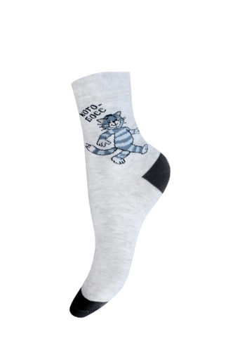 БРЕСТСКИЕ НОСКИ ДЕТСКИЕ 3052 СМФ "Простоквашино" (средней длины)21-22