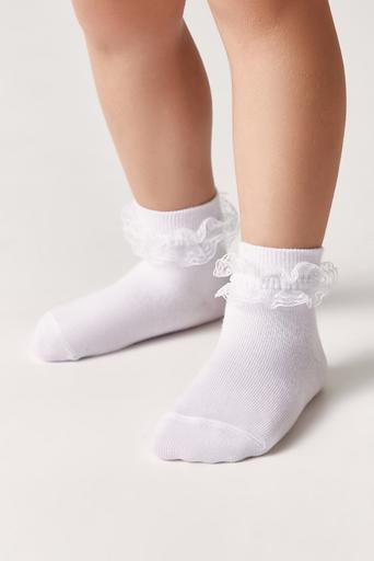 Conte-kids TIP-TOP Хлопковые носки с кружевной лентой детские8