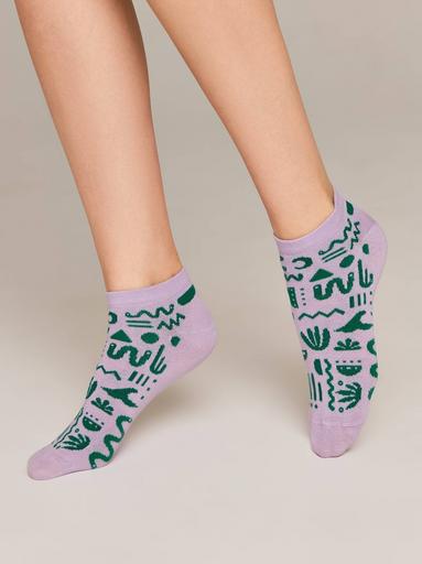 ESLI Носки женские хлопковые ACTIVE (короткие)