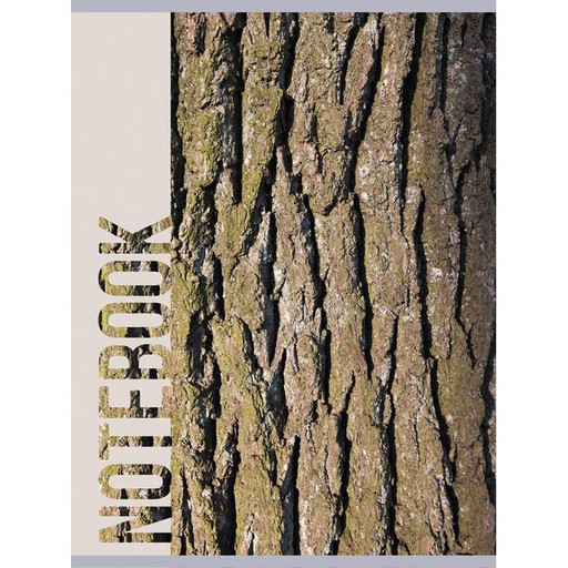 Тетрадь А4, на скобе, 80 л., клетка, 60 г/м2, обл. мел. картон, Listoff Wood texture