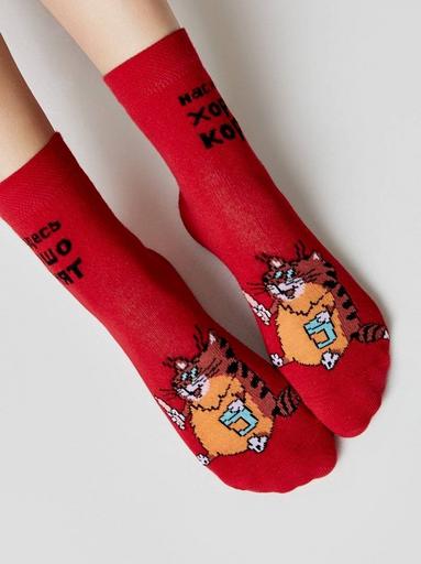 Брестские Носки детские 3053 СМФ "Попугай Кеша" (средней длины)19-20