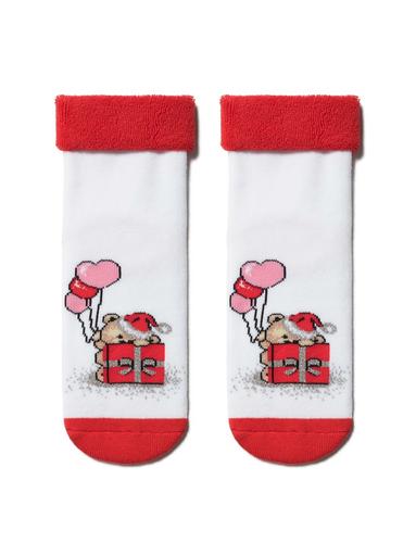 CONTE-KIDS Носки детские (люрекс, новогодние)20-22