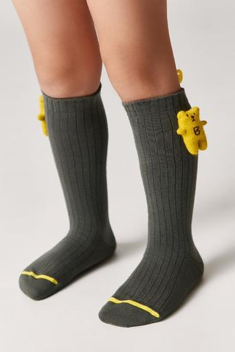 Conte-kids TIP-TOP Удлиненные носки из хлопка с декоративной игрушкой14