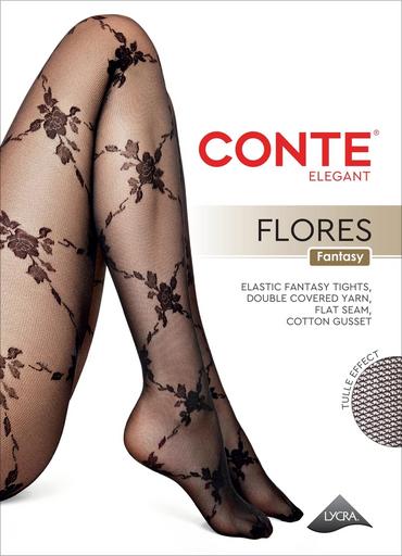 CONTE FLORES Колготки женские4