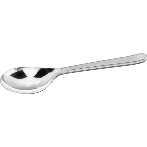 Ложка столовая PS, 17 см, прозрачная, ЛЮКС (100 шт.)