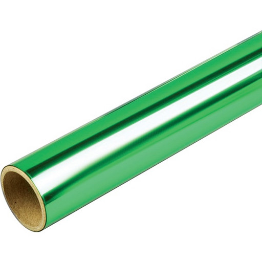 Пленка самоклеящаяся, рулон 45*100 см, BOPP 30 мкм, металлизированная, светло-зеленая, deVENTE