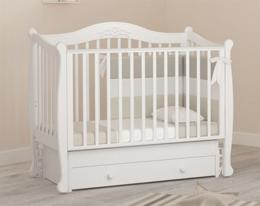 Детская кровать Gandylyan Моника (маятник универсальный) Белый