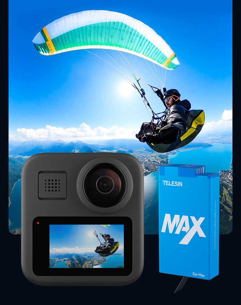 Аккумулятор для экшн-камеры GoPro Max 360