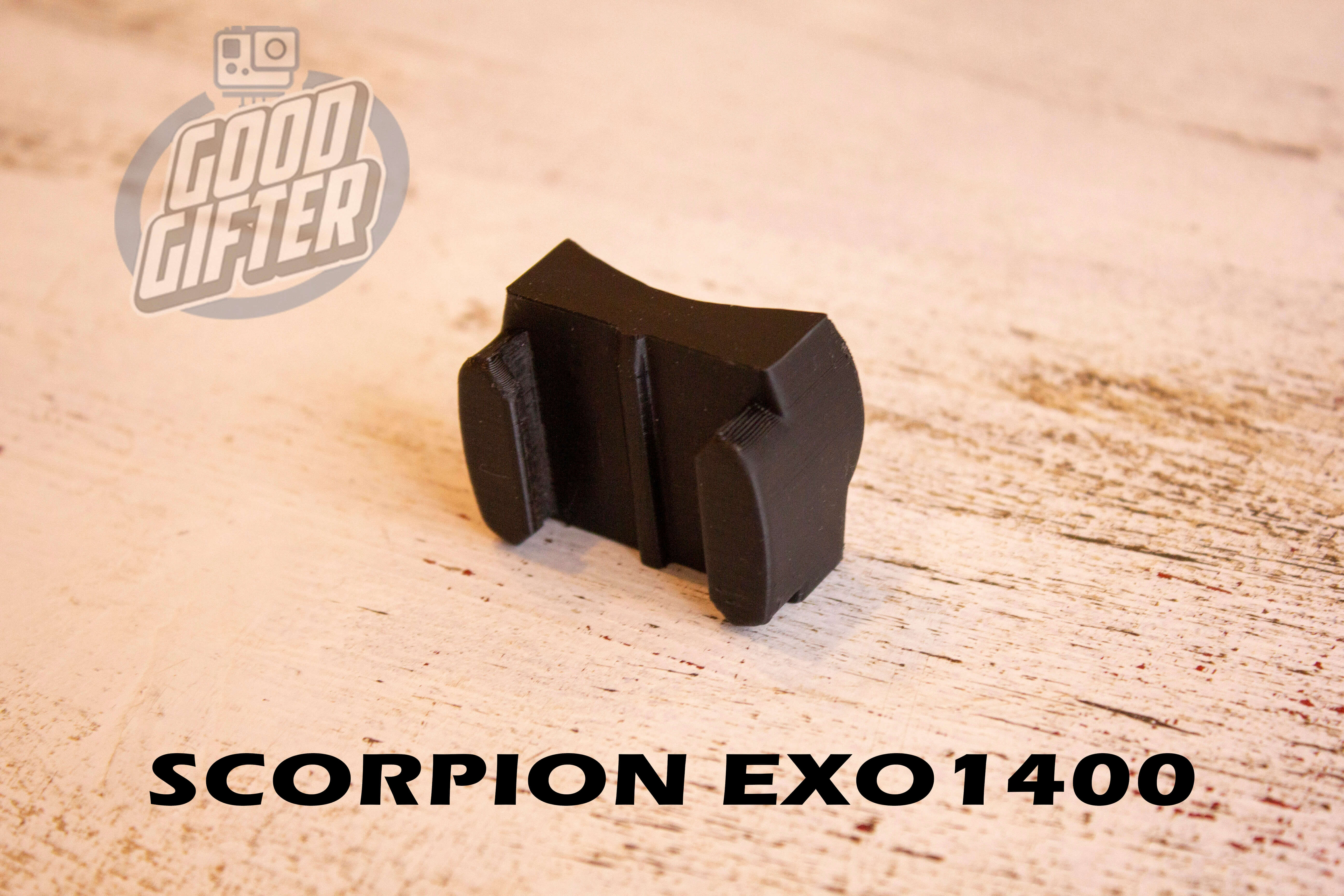 Крепление на подбородок мотошлема Scorpion EXO1400 для GoPro