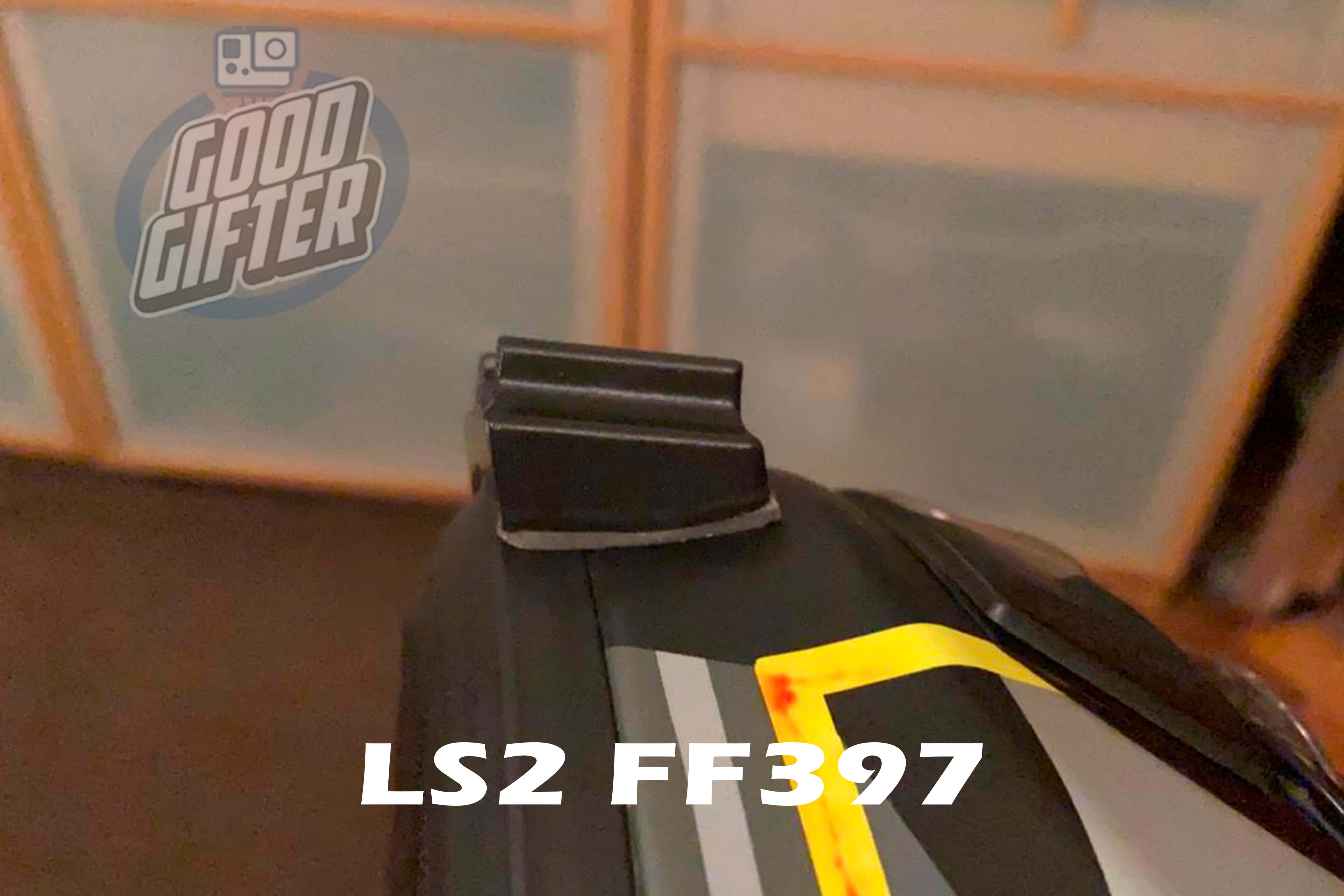 Крепление на подбородок мотошлема LS2 FF397 для экшн-камер