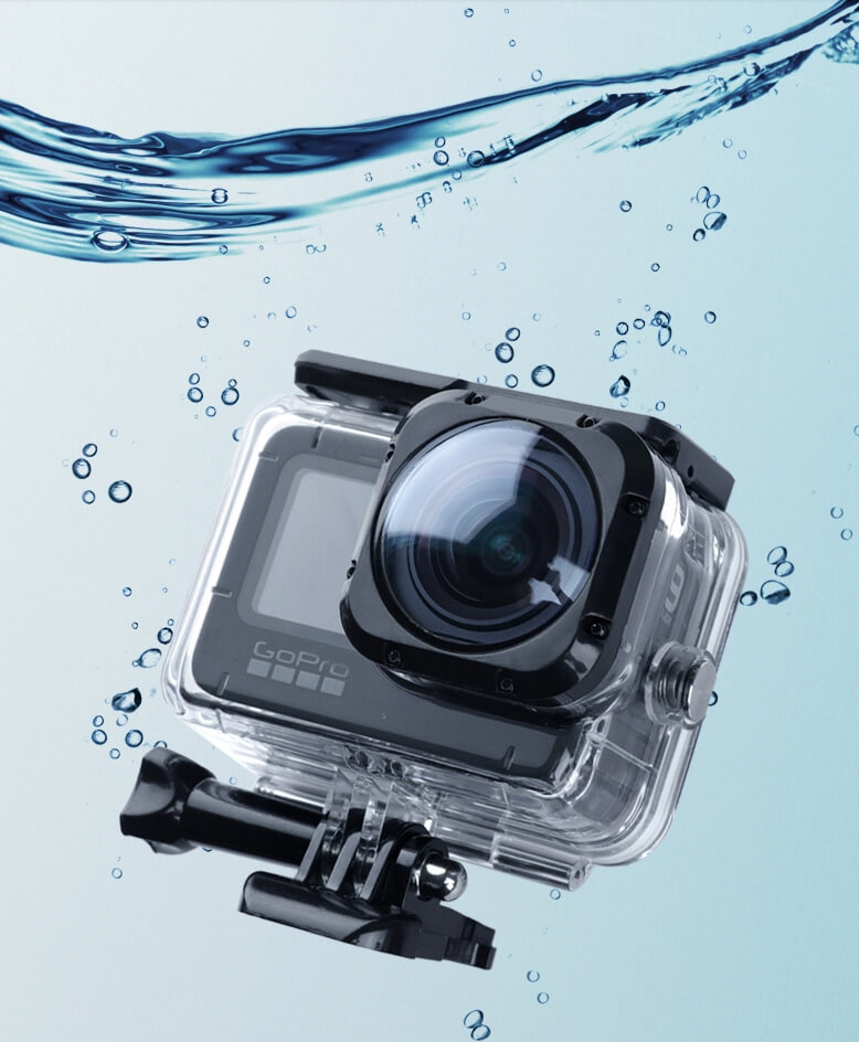 Аквабокс для экшн-камеры GoPro HERO 10 линзы Max Lens Mod