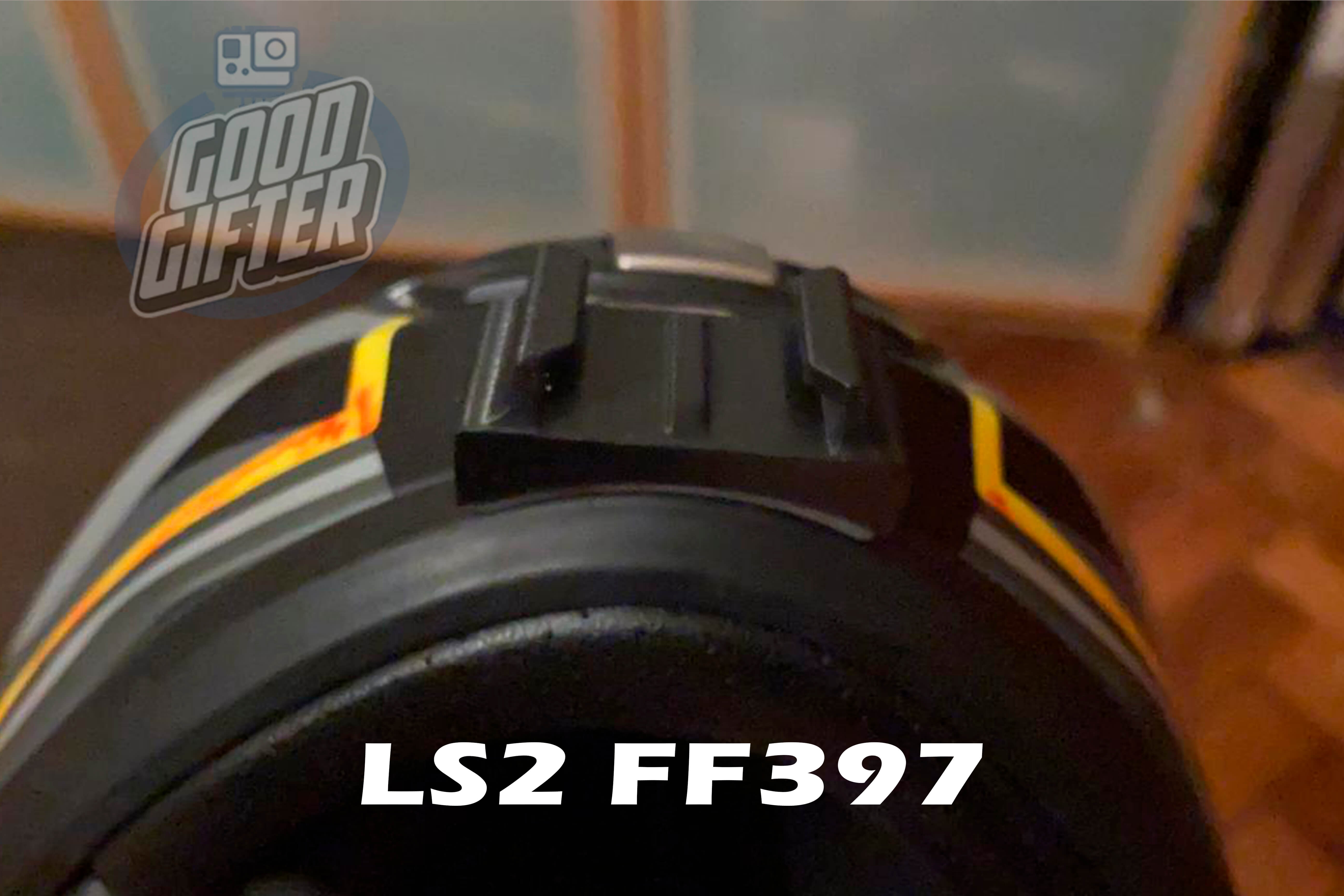 Крепление на подбородок шлема LS2 FF397 для GoPro