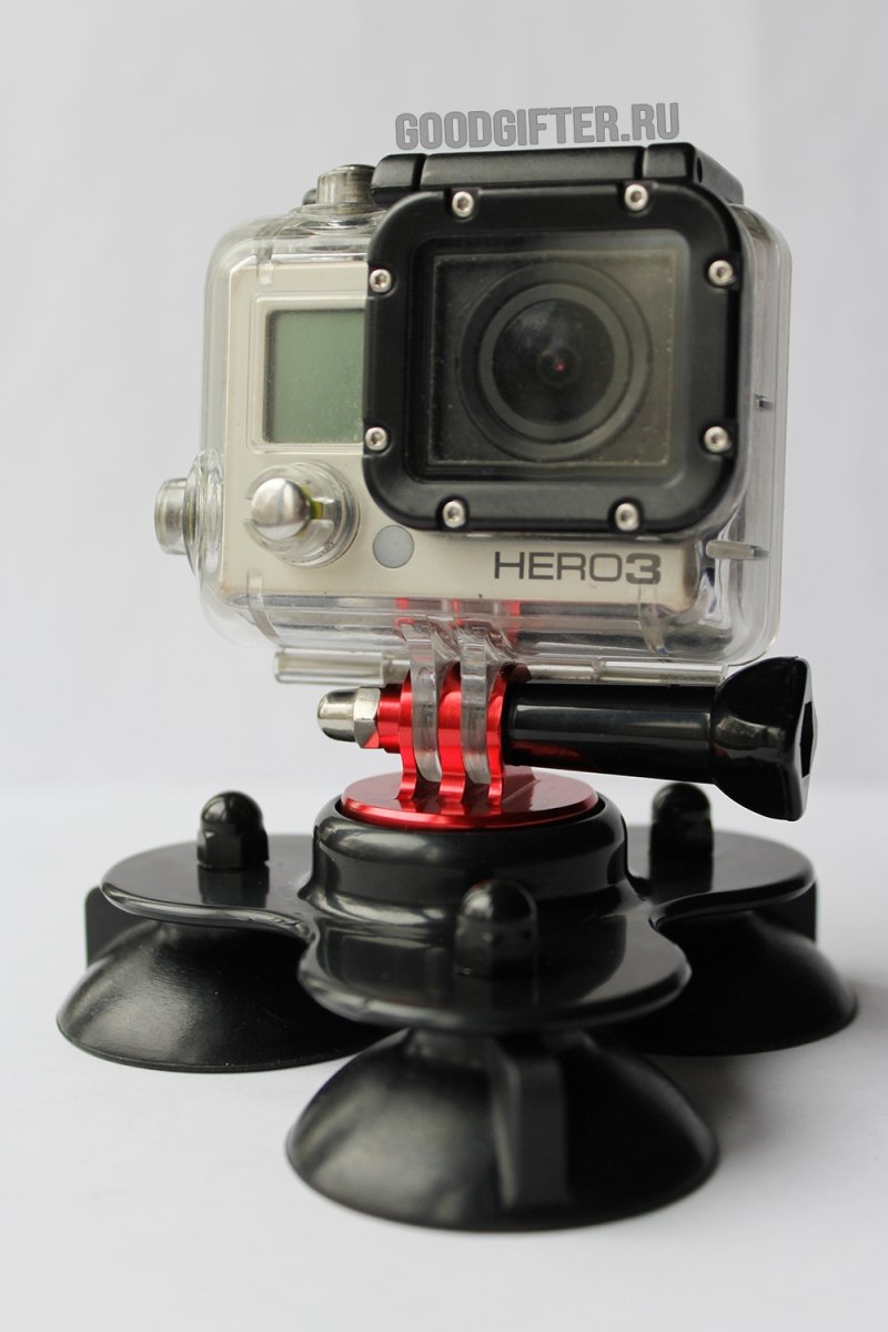 Suction cup GoPro