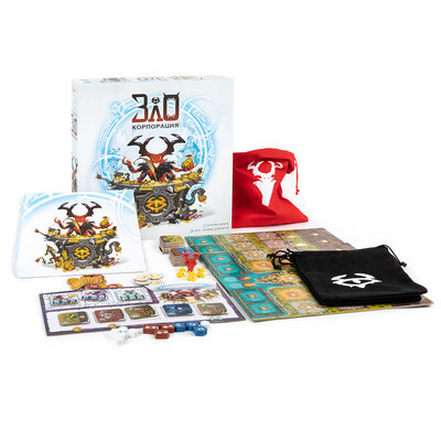Игра настольная "Эврикус" "Корпорация Зло" PG-17378 .